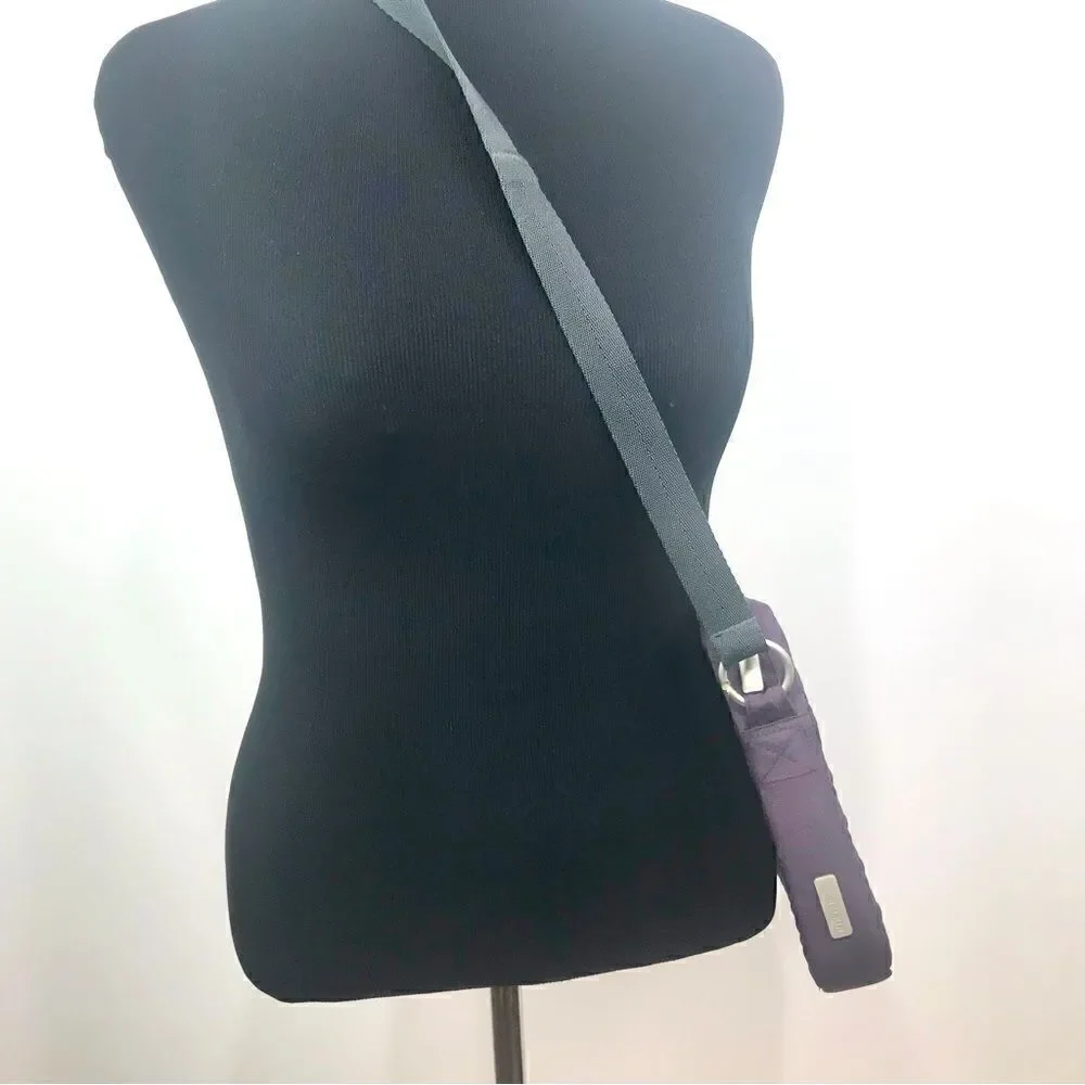 Belkin Quilted Purple Padded Zipper Sleeve Crossbody Device Bag